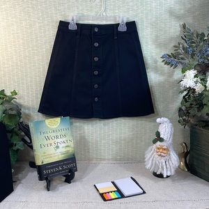 Mossimo Black Corduroy Skirt